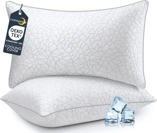 Vista 9 de COZSINOOR Bed Pillows for Sleeping Queen Size Set of 2 for Side Sleeper