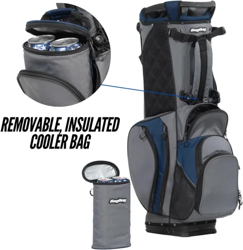 Vista 5 de Bag Boy Chiller Pro - Bolsa híbrida para soporte de golf
