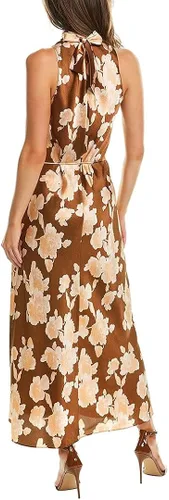 Vista 2 de Vince Tapiz floral con cuello de tortuga para mujer