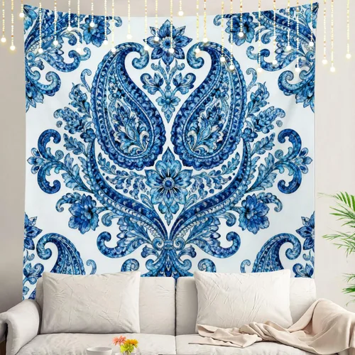 Vista 50 de Shrahala Circles Tapestry, Abstract Art With Various Circles Wall Hanging Hd Print Polyester Backdrop For Dorm Room Bedroom 30 X 40 In