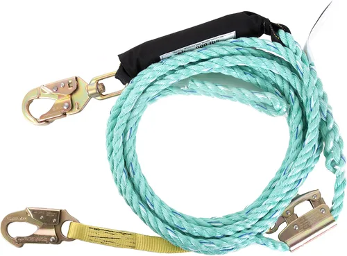 Vista 2 de Guardian Fall Protection - 01310 VLA-25 - Conjunto de líneas de vida verticales de cuerda (25 pies)