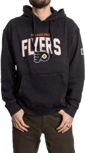 Vista 14 de Calhoun NHL Sudadera con capucha unisex Acid Wash - Sudadera de forro polar vintage para fanáticos