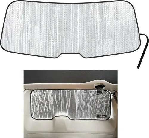 Vista 12 de Parasol para ventana lateral para asiento trasero de segunda fila, ajuste personalizado para Dodge Grand Caravan Minivan 2011, 2012, 2013, 2014