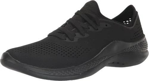 Vista 9 de Crocs Tenis LiteRide 360 Pacer para hombre Negro/Gris (Slate Grey)