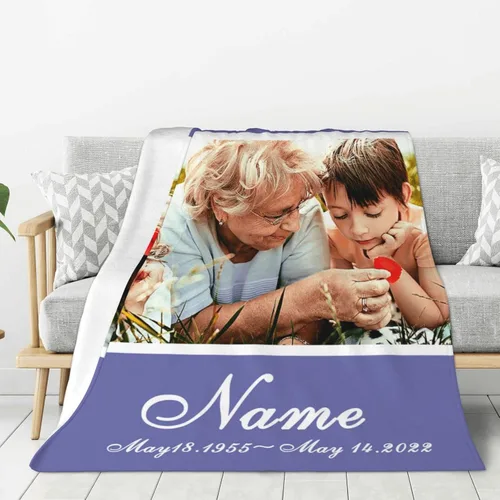 Vista 46 de JCETUNO Regalos personalizados de San Valentín para él y ella, mantas personalizadas con foto, mantas de fotos personalizadas, mantas de fotos