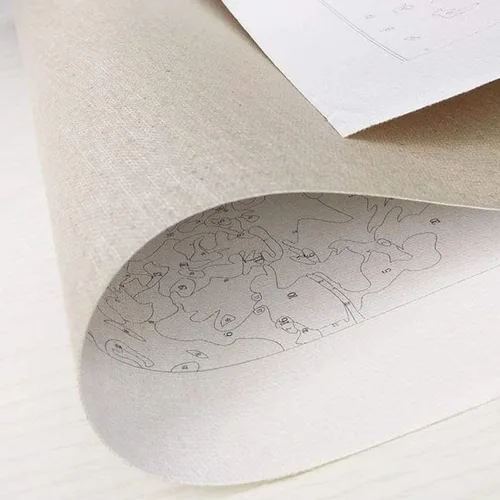 Vista 4 de MLSG Pintura por Números DIY para Adultos, Pintura por Números Fácil para Principiantes, Pintura por Números de Acuarela Acrílica para Adultos