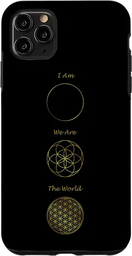Vista 11 de Funda para iPhone 15 Sacred Geometry You, I, The World