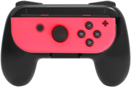Vista 4 de Funda de agarre para Nintendo Switch JoyCon Controladores Grip OLED Modelo para Joycon Switch OLED Grip NS JoyCon Switch OLED Grip Negro