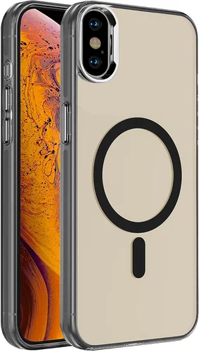 Vista 34 de S. Tedazo Funda magnética para iPhone 7/8 Plus (5.5 pulgadas) compatible con MagSafe, [no amarillenta] delgada, a prueba de golpes, funda para Negro