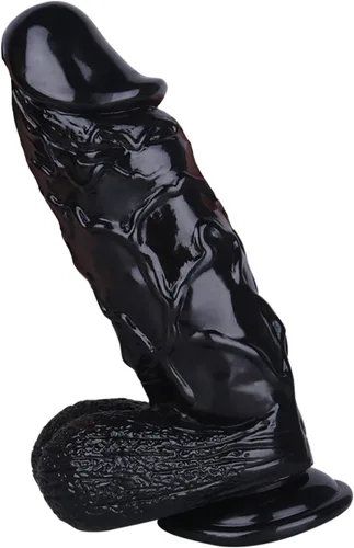 Vista 8 de Consolador monstruo realista de 10 pulgadas con base de ventosa, consoladores gruesos y realistas para adultos, juguetes sexuales para hombres