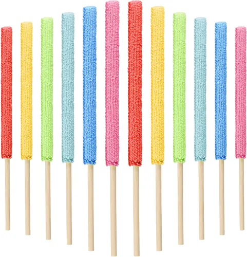 Vista 7 de Honeydak 6 piezas de microfibra con detalles de plumero, mini plumero, herramienta de limpieza de grietas, limpiador de ventilación de aire, cepillo