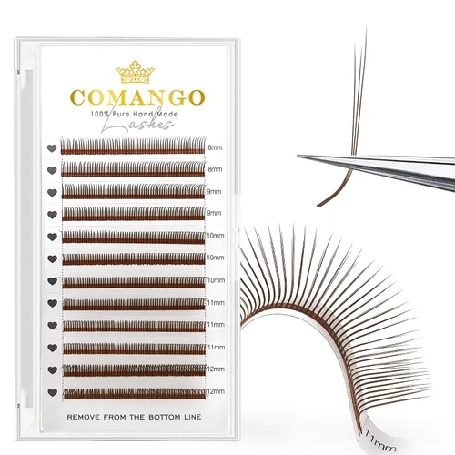 Vista 16 de CoMango Spikes - Extensiones de pestañas Flora 5D, color negro mate