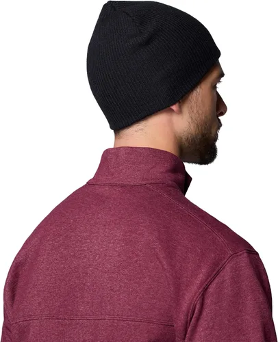 Vista 3 de Columbia Whirlibird - Gorro de punto, beanie unisex para adulto Negro/Negro
