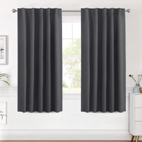 Vista 69 de H.VERSAILTEX Cortinas Opacas con Aislamiento Térmico, Paneles de Tratamiento de Ventanas que Oscurecen la Habitación, Cortinas Opacas para Sala