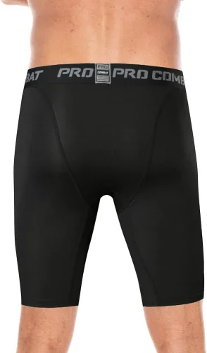 Vista 3 de HYCOPRTO - Pantalones cortos de compresión para hombre, ropa interior deportiva de elastano, rendimiento atlético, capa base, entrenamiento, correr
