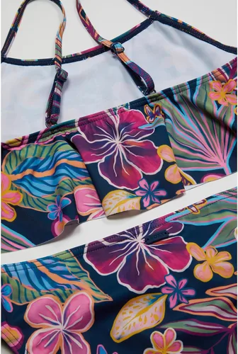 Vista 2 de Roxy Conjunto de traje de baño Paradise Trip Flutter para niña
