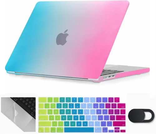Vista 11 de Se7enline Funda compatible con MacBook Neo de 13 pulgadas, modelo A3404 2026, carcasa dura, cubierta de teclado, cubierta de cámara web, protector