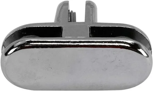 Vista 2 de 50 piezas de metal cromado 3 vías cubbie conector cubo de vidrio templado 3/16