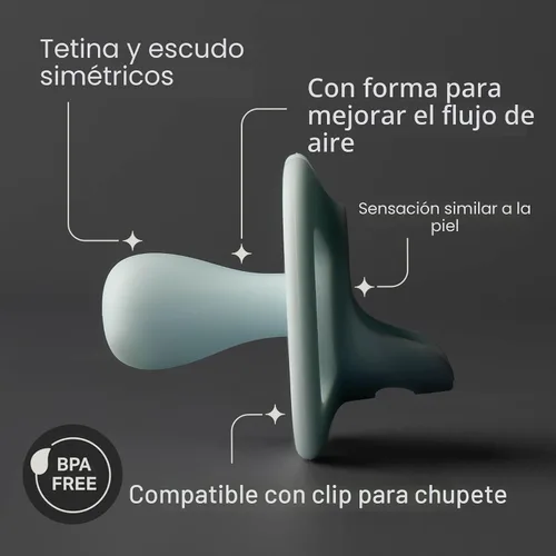 Vista 3 de Tommee Tippee - Chupete ultraligero StayPut, 18-36 meses, paquete de 4