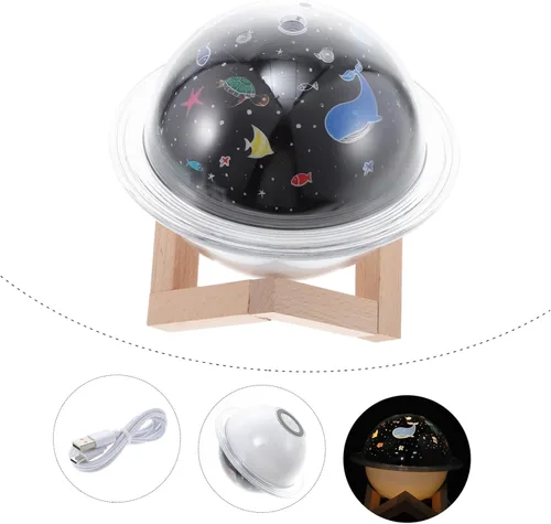 Vista 7 de Amosfun 1 Unidades de luz nocturna difusores esenciales USB portátil difusor esencial humidificador fragancia difusores componente de lámpara