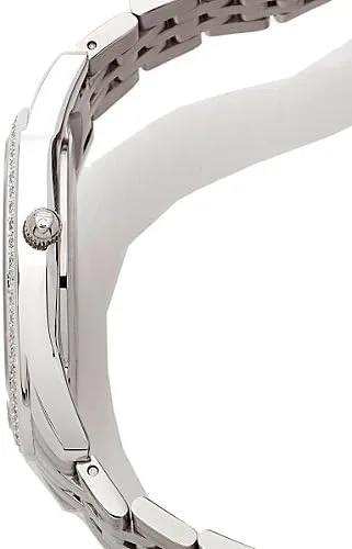 Vista 2 de Croton 0,5ct TW Diamond Gents Acero Inoxidable Reloj de cuarzo suizo