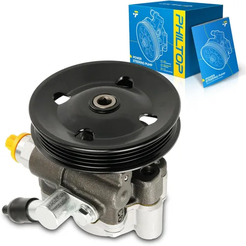 Vista 112 de PHILTOP 215345 Bomba de dirección asistida con polea, apta para Corolla 2003-2008; Matrix; Vibe, Reemplazar OE 215345, 4236, 4236C, 4431002101