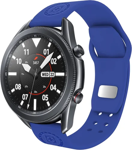 Vista 4 de Affinity Bands Cruz Azul - Correa deportiva de silicona grabada compatible con Samsung Galaxy Watch y más
