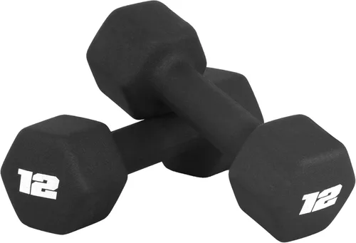 Vista 9 de CAP Pares y juegos de mancuernas de neopreno Barbell Negro