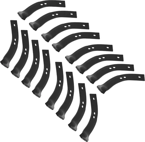 Vista 5 de Caltric 1901118A 1901118 Juego de dientes de timón compatible con Troy-Bilt / 21B-643C 21A-643B