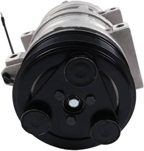 Vista 6 de Solarhome Compresor A/C de 12V 75R89302 240-9704 con embrague PV8 compatible con Sanden Flex 4028 4310 4420