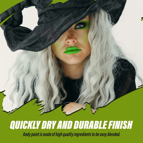 Vista 3 de Manic Panic Pintura facial y corporal verde de hiedra venenosa