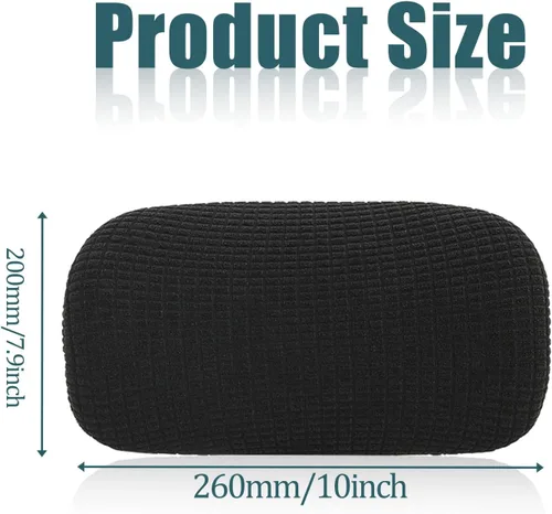 Vista 3 de Funda de almohada para silla de oficina, funda para reposacabezas de silla, fundas para silla de escritorio, funda para reposacabezas de silla
