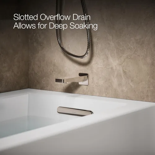 Vista 5 de Kohler Baño de alcoba de 60" x 32" con delantal integral, brida integral y drenaje a la derecha