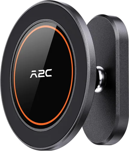 Vista 13 de A2C - Soporte magnético de aleación p/carrito de golf compatible con MagSafe iPhone 17 Pro Max Air, Plus 16, 15, 14, 13, 12, Mini; se adapta a EZGO