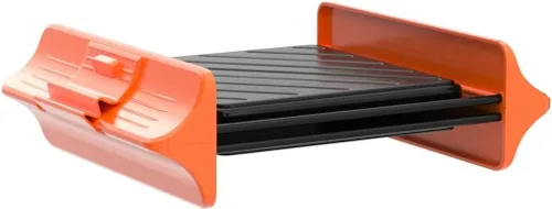 Vista 4 de MACONEE Sandwichera para microondas y prensa panini, sartén antiadherente para microondas y placa para verduras para queso crujiente a la parrilla