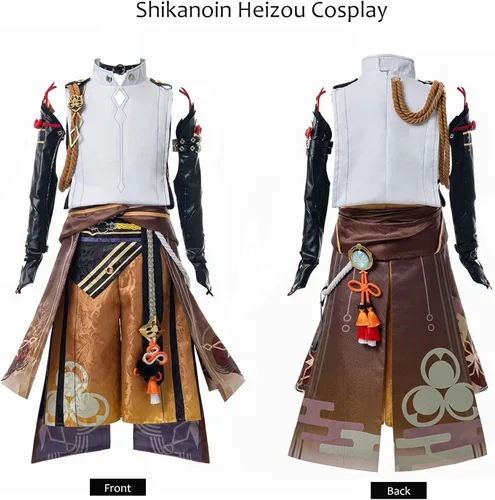 Vista 2 de CR ROLECOS Genshin Impact Cosplay Costume Outfit Halloween Party Suit