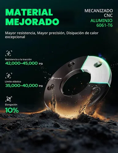 Vista 5 de YHTAUTO adaptadores para ruedas con buje céntrico 5x100/5x112mm, 20mm, compatibles con modelos Audi, Volkswagen, TT, Beetle, Golf, Jetta, Passat