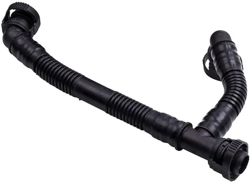 Vista 5 de Ensun Válvula de ventilación de cárter separador de aceite con kit de manguera de respiradero compatible con N52 E90 E91 E60 E61 E85 E86
