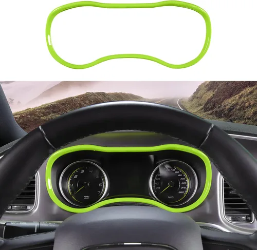 Vista 15 de Voodonala Consolas centrales de fibra de carbono para cargador, tablero de instrumentos, accesorios interiores para Dodge Charger 2015-2026+, 1