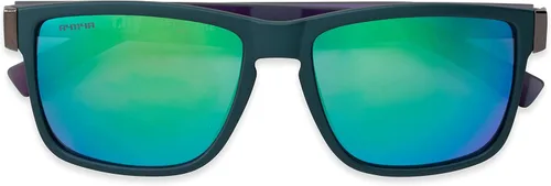 Vista 2 de Foster Grant SunLuv Seize The Moment - Gafas de sol cuadradas color verde azulado mate 2165in