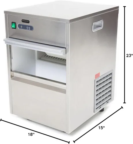 Vista 10 de Whynter FIM-450HA Máquina de hielo independiente, Acero inoxidable
