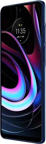 Vista 4 de Teléfono Motorola Edge 2021 Batería de 2 días Desbloqueado Hecho para Estados Unidos por Motorola 8/256 GB Cámara de 108 MP Azul nebulosa