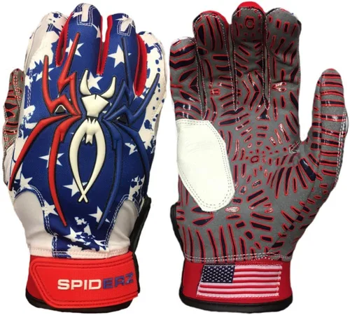 Vista 17 de Guantes de bateo híbridos de Spiderz