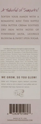 Vista 3 de FarmHouse Fresh Pink Moon - Crema de manos con manteca de karité, azúcar de regaliz, 2 onzas líquidas