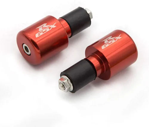 Vista 7 de Tapones deslizantes para manillar de motocicleta de carretera compatible con manillar hueco GSXR600 2001-2014, GSXR750 2000-2014, GSXR1000