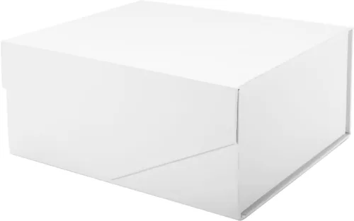 Vista 16 de PACKHOME Caja de regalo grande con tapa de 13.5 x 9 x 4.1 pulgadas, resistente caja de regalo plegable con cierre magnético
