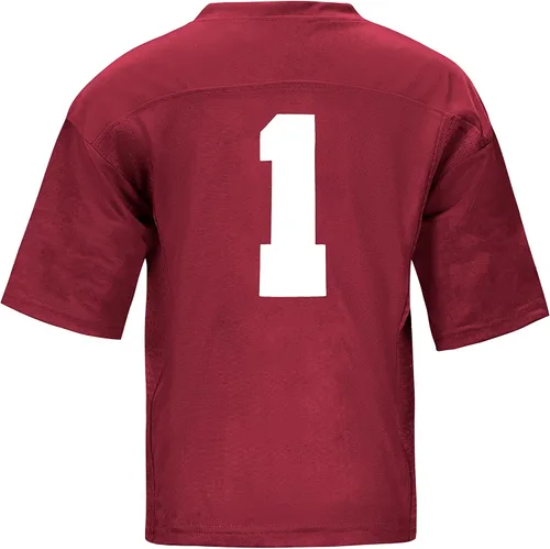 Vista 5 de Little King NCAA - Touchdown Pass - Camiseta de fútbol americano para jóvenes y adolescentes del equipo - Tallas Pequeña Juvenil-XL Juvenil