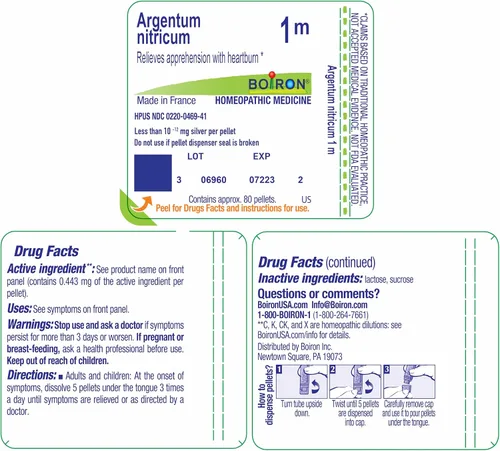 Vista 8 de Boiron Argentum Nitricum 1M para aprehensión con acidez estomacal - 80 pellets Gránulos homeopáticos de un solo medicamento para la aprehensión