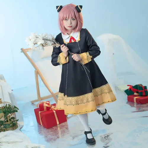 Vista 3 de LTAKK Disfraz de los gemelos de graduación para cosplay, disfraz de Halloween para niña