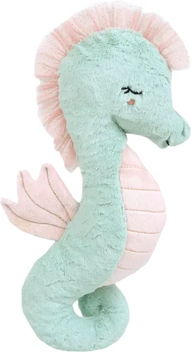 Vista 15 de MON AMI Oceanne - Peluche de delfín, animal de peluche suave de 11 pulgadas para acurrucarse, jugar y coleccionar, adorable delfín abrazable